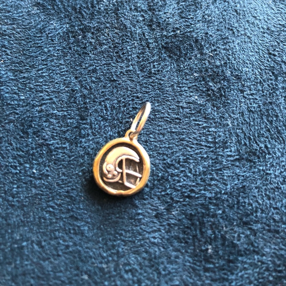 Football helmet charm